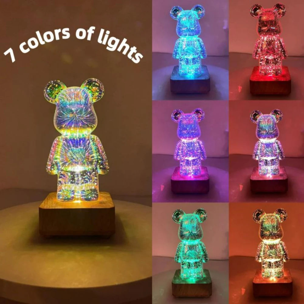 Sparky Bear Lamp